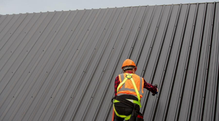 Professional metal roof installation services in Lawton, PA
